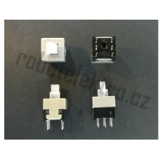 Přepínač, tlačítkový – bez aretace